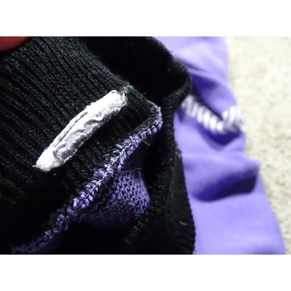 Vtg Southwest Purple Kachina Doll Sweater XL/XXL Fit Native American Art Style - Picture 6 of 8